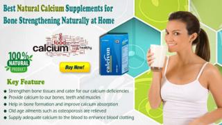 Best Natural Calcium Supplements for Bone Strengthening Naturally at Home