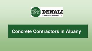 Best Concrete Contractors in Albany