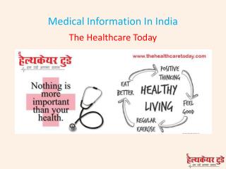 Medical Information In India