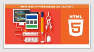 Html5 Tools for Web Designers and Developers