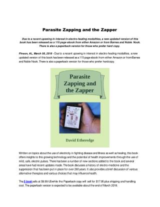 Parasite Zapping and the Zapper