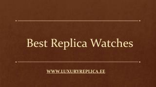 Best Replica Watches