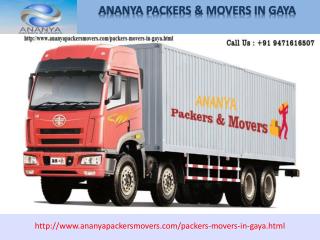 gaya Packers and Movers | 9471616507| Ananya packers and movers Packers