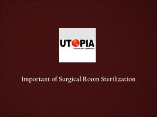 Operating Room And Surgical Room
