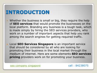 Best SEO Company&SEO service agency singapore.