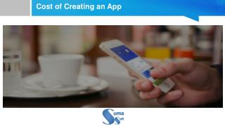 Cost of creating an app