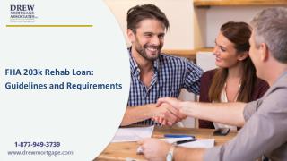 Requirements to qualify for a FHA 203k Rehab Loan