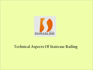 Staircase Railing Suppliers