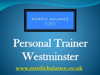 Personal Trainer Westminster