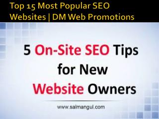 DM Web Promotions Tips