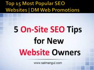 DM Web Promotions Tips