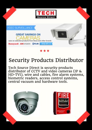 Security Products Distributor