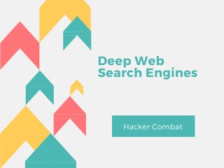 Deep Web Search Engines