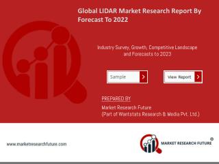 LIDAR Market Trends, Key Vendors Analysis, Import & Export, Revenue by Forecast 2022