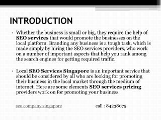 Best SEO Company&SEO services agency singapore.