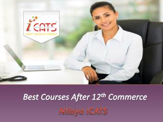 Best Courses After 12th Commerce