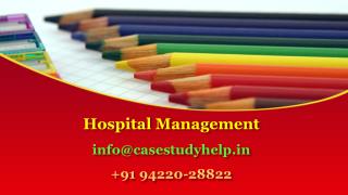 Explain structure of hospital organization.