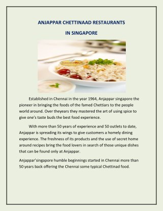 indian restaurants in singapore