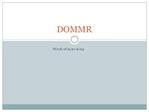 DOMMR