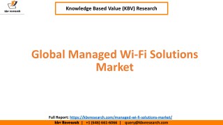 Managed Wi-Fi Solutions Market Size and Share