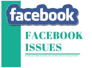 How To Solve Facebook Related Issues - 2018 | You Can't Ever Miss!!!