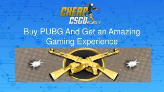 Buy PUBG and Experience the fun of Battle Royale