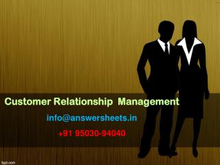 Differentiate between partner Relationship Management and Customer Relationship Management. What is the necessity of CRM