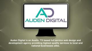 Web Development Austin Texas by Auden Digital