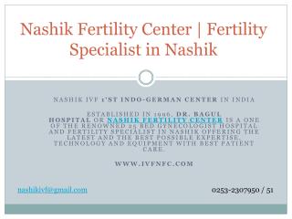 Nashik Fertility Center | Fertility Specialist In Nashik