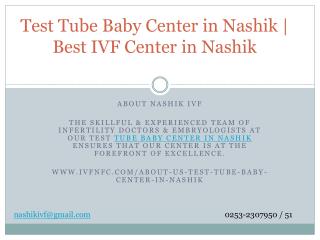 test tube baby center in nashik | best ivf center in nashik