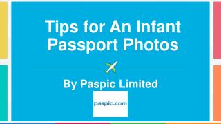 Tips for An Infant Passport Photos