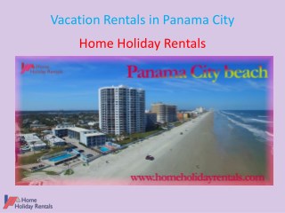 Vacation Rentals in Panama City
