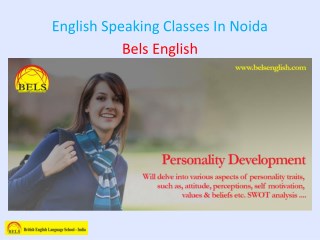 English Speaking Classes In Noida