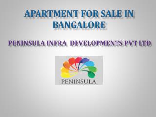 Apartment for Sale in Bangalore