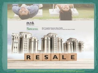 DLF Capital Greens New Delhi | Resale