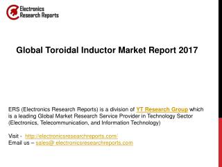 Global Toroidal Inductor Market Report 2017