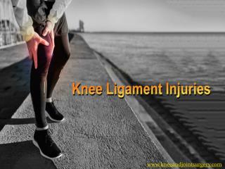 Most Common Knee Ligament Injuries- ACL and PCL