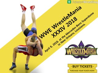 WWE Wrestlemania XXXIV Tickets Promo Code - Tickets4Wrestling