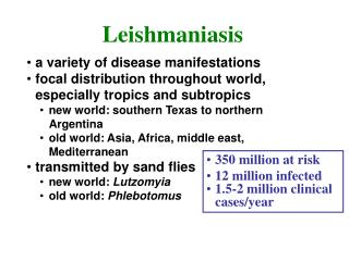 Leishmaniasis