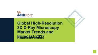 Global High-Resolution 3D X-Ray Microscopy Market Trends and Forecast 2027