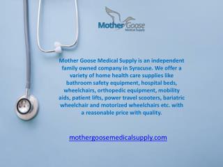 Buy Home Medical Accessories in Syracuse at Reasonable Prices