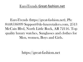Great-fashion.net Support@de-luxeretailers.com