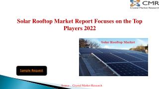 Solar Rooftop Market is anticipated to reach approximately USD 4.14 billion by 2022