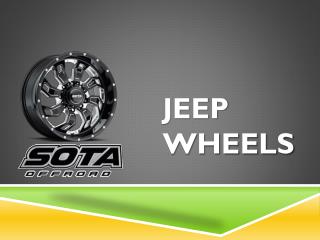 Jeep Wheels - www.sotaoffroad.com