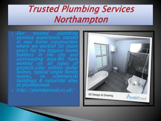 Local Plumbers Northampton