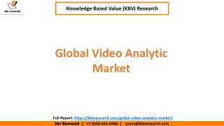 Global Video Analytics Market