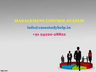 Management control is just one of the various types of organizational controlâ€™ â€“ Comment.