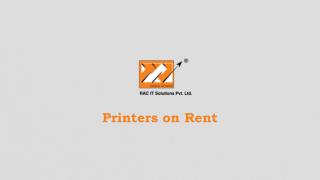 Online Service for Printers On Rent