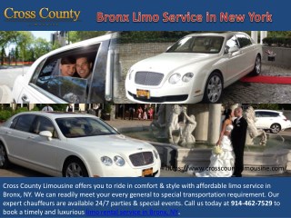 Bronx Limo Service in New York