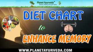 Diet Chart for Low Memory - Foods to Recommend & Avoid | Improve Your Memory Naturally
